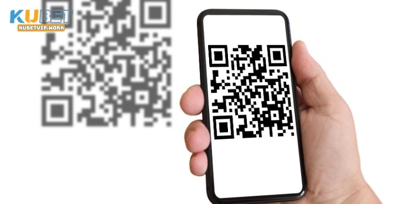 Quét mã QR là hình thức khá nhanh và phổ biến khi nạp tiền Kubet