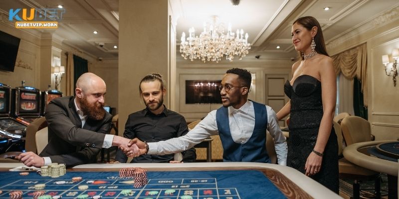 Sảnh casino Kubet là nơi hội tụ những người chơi chuyên nghiệp